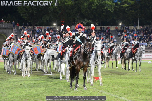 2016-06-17 Milano 045 Carosello Carabinieri a cavallo